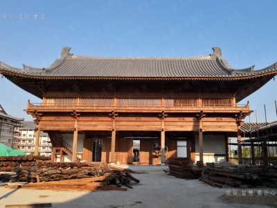 寺廟木結(jié)構(gòu) - 古建筑工程施工