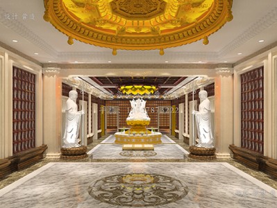 寺廟設計效果圖合集，古建公司作品欣賞與解析